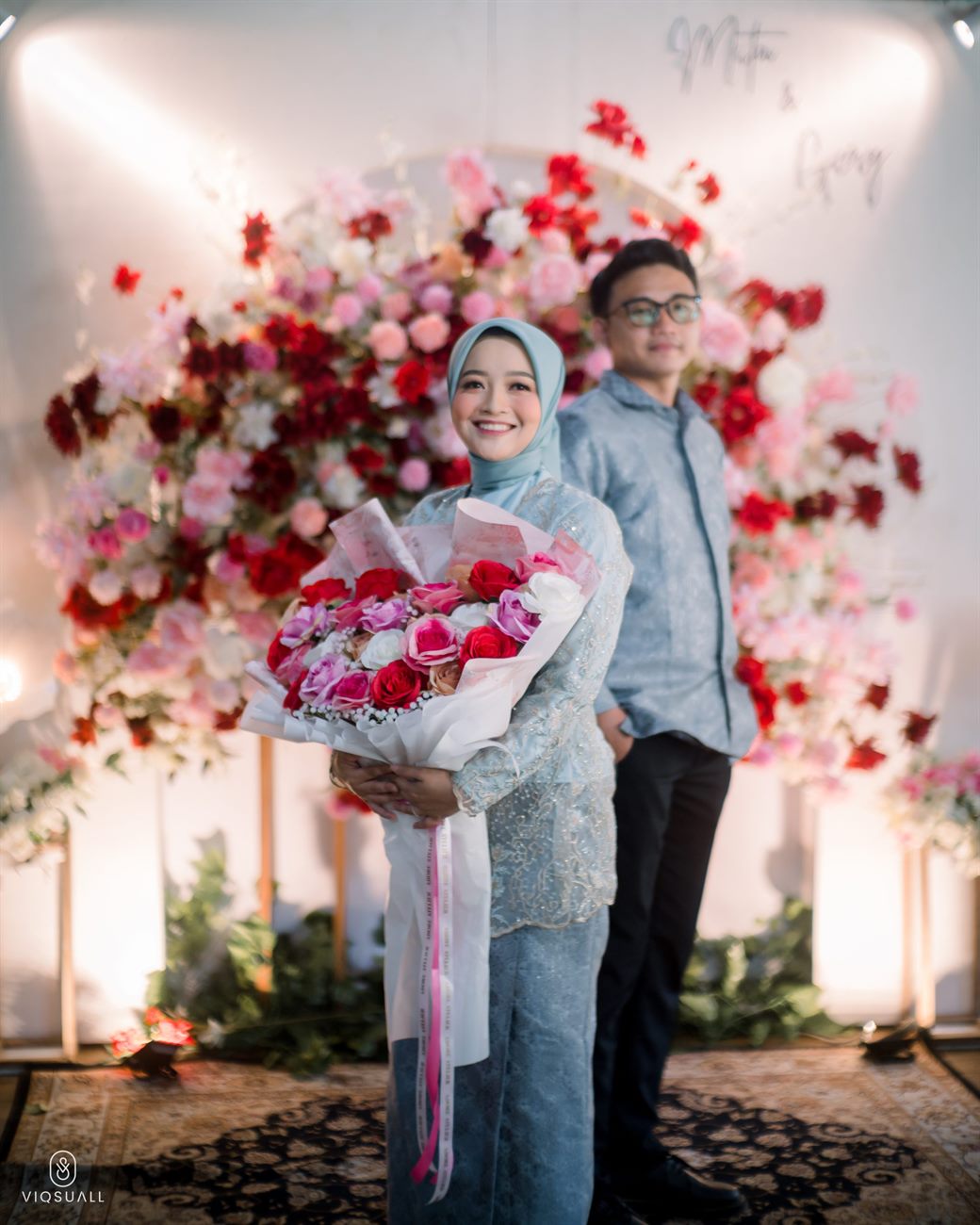 Momen bahagia pengantin