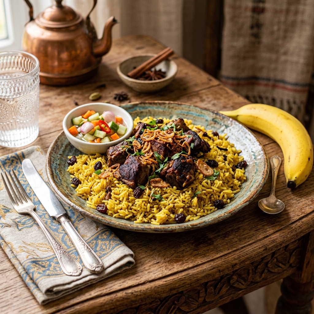 Nasi Kebuli Kambing